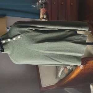 J. Crew Olive Knit Sweater